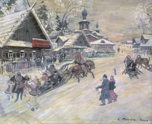 Ein festlicher Spaziergang, Russland